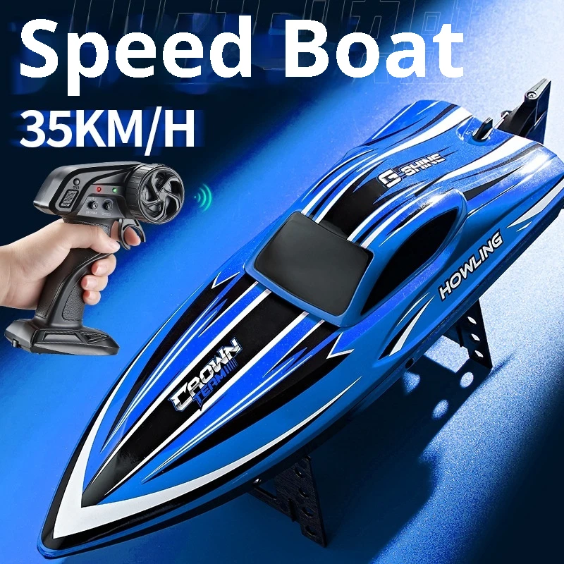 Hj818 Rc Boat High Speed Brushless Motor Full Proportional Control 2.4g Electric Racing Speedboat Model Hobby Toy For Adults