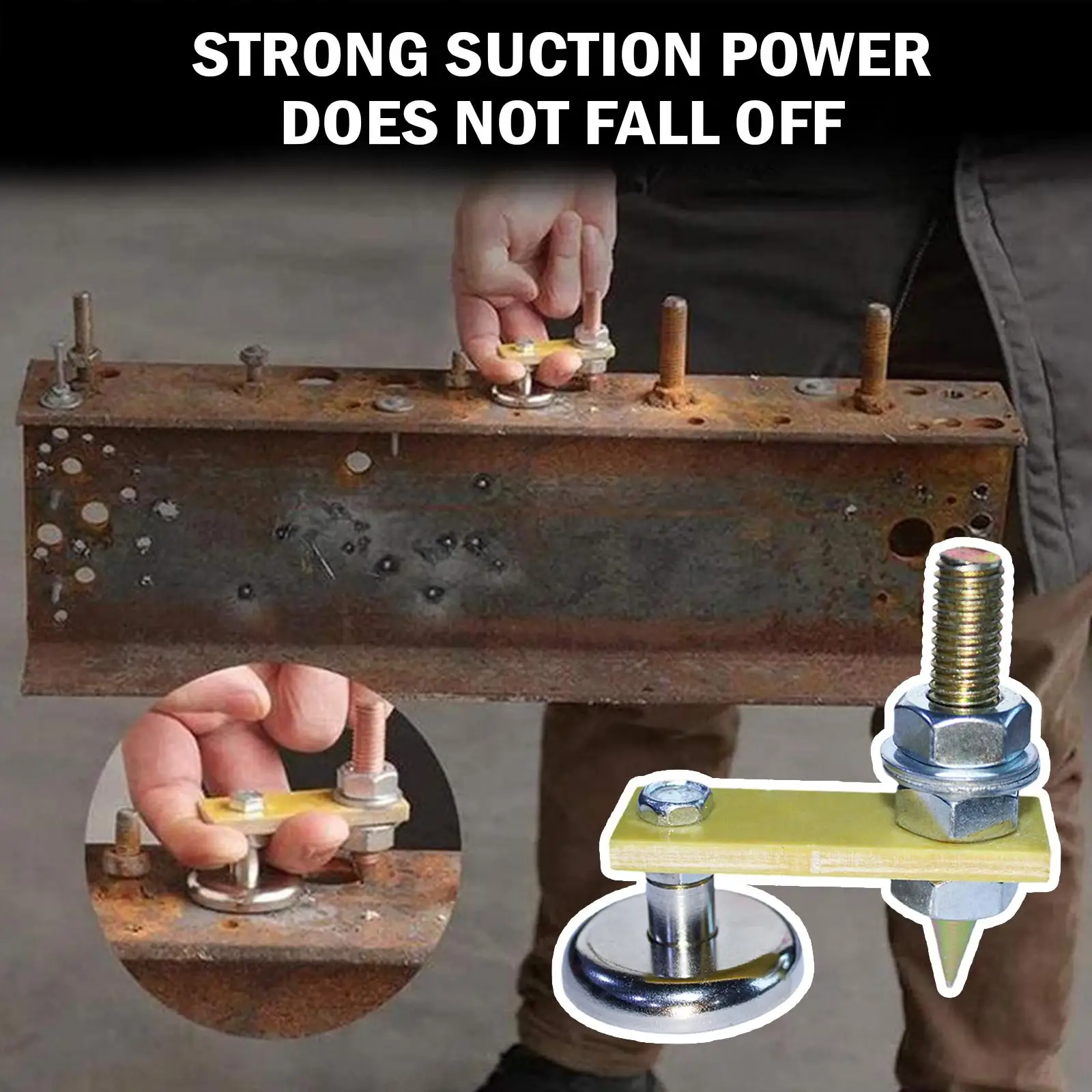 Saldatura testa magnetica coda saldatura stabilità forte magnetismo grande aspirazione singola per saldatura elettrica terra Z2G0