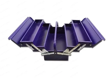 

Трехслойный усиленный железный ящик для инструментов | Складной портативный многофункциональный ящик для хранения бытовых принадлежностей