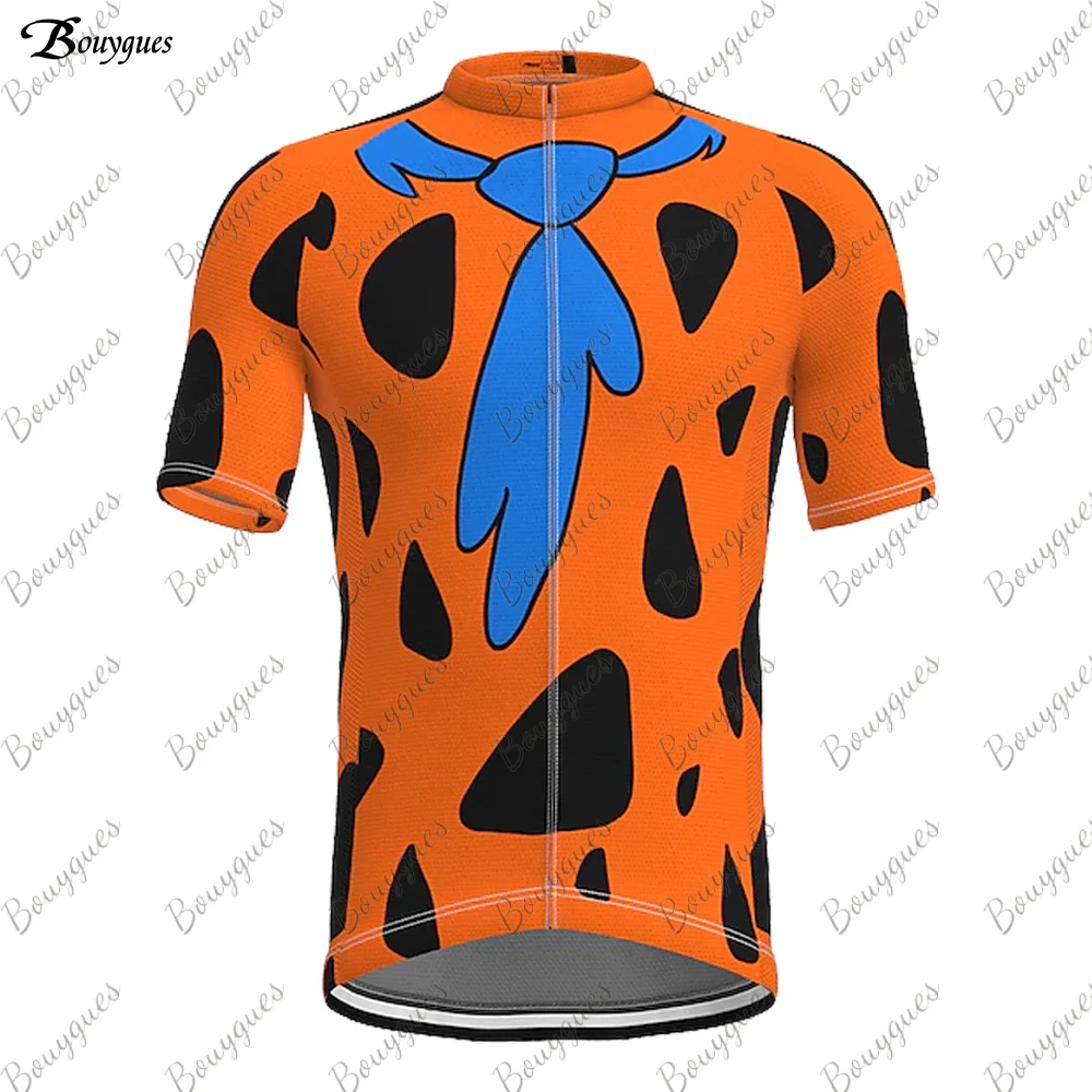 Gentleman Cycling Jersey Men MTB Maillot Shirts Bicycle Clothing Mountain Bike Men\'s T-Shirt Wear Summer Outfit Clothes Jumper