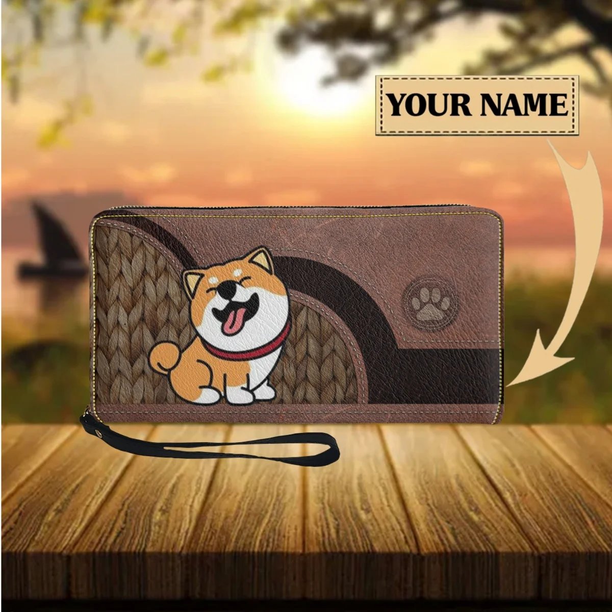 

Cute Animal Fashion Long Wristband Wallet Ladies Commuter Daily PU Leather Wallet Coin Pouch Party Clutch Female Carteras Mujer