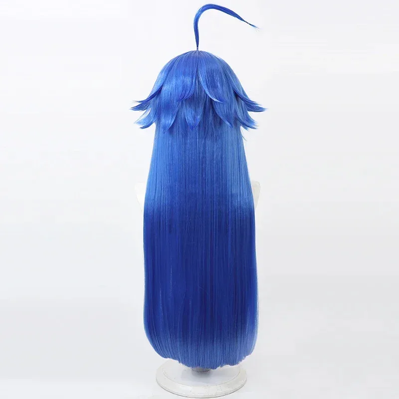

Suzuki Iruma Cosplay Wig Mairimashita! Iruma-kun Cosplay Long Straight Blue Gradient Heat Resistant Synthetic Hair Costume Wig f