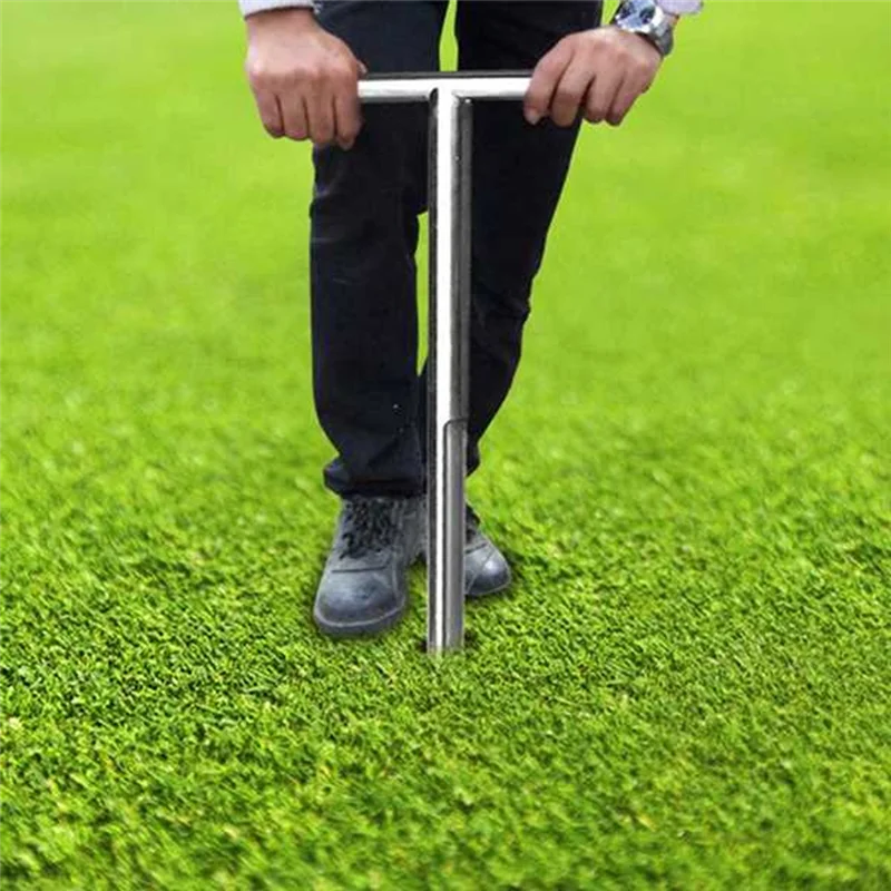 

A84Z-Soil Probe With Small Soil Sampling Bag, Soil Sampling Probe Pole, Ground Probe For Soil Testing Sampling