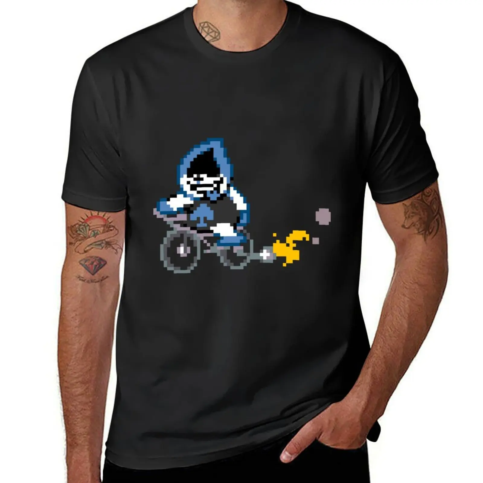 

Deltarune - Lancer T-Shirt customs design your own summer tops aesthetic clothes plain black t shirts for men