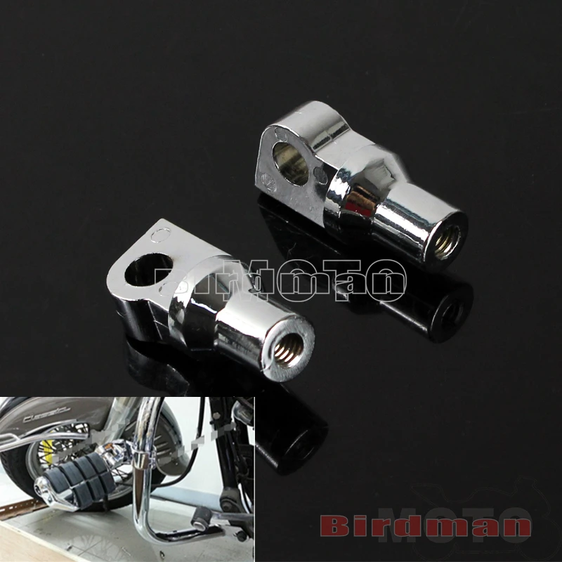 Footpegs Male Mounting Bolts Adapter For Harley Softail FLS FLSTC FLSTF Dyna FLD FXDWG Touring FLHR FLHTCU FLHTK FLHX 1984-2016