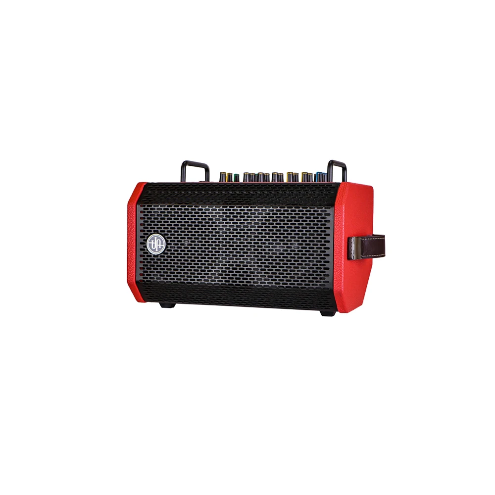 XT4 120W Professional Guitar Amplifier Wireless Connection Audio Speaker Portable Sound System for Outdoor Busking