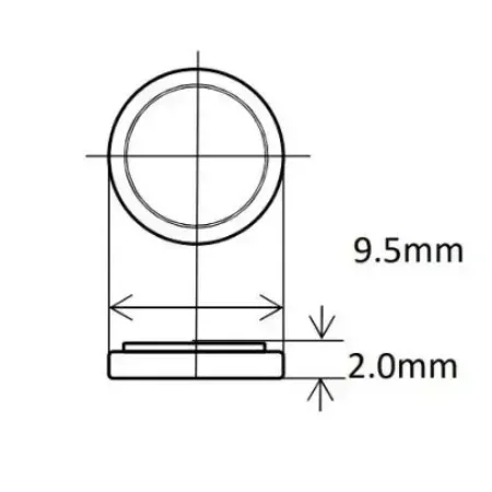1 قطعة/الوحدة CTL920 CTL920F 2.3V حقيقية الطاقة قابلة للشحن مكثف بطارية قابلة للشحن تراكم كاسيو G-4000 G-3000 EQW-M600