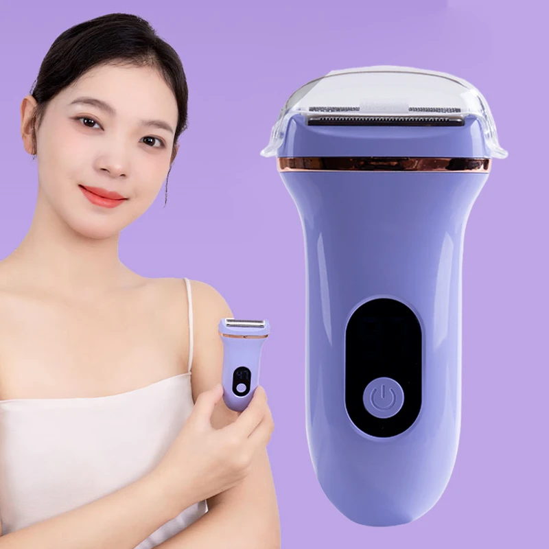 

Rechargeable Women Mini Epilator Electric Shaver Mini Women Bikini Trimmer Body Hair Remover Female Epilator For Face Leg