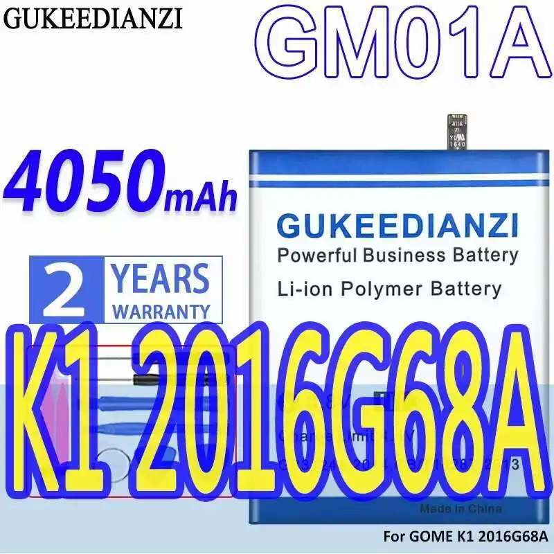 

For Gome K1 2016G68A GM01A Mobile Phone Battery Environmentally Friendly 4050Mah Reliable Power