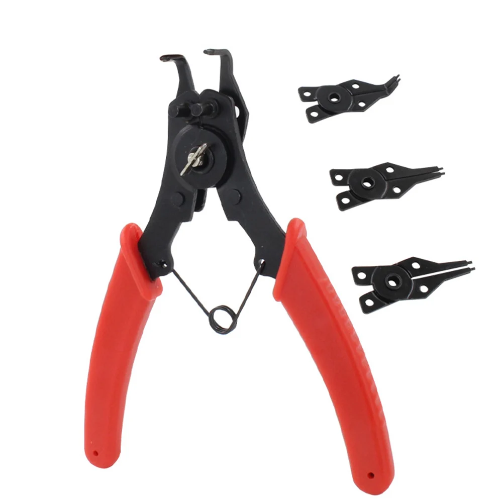 Combination Retaining Clip Pliers Circlip Tough Easily Carrying Snap Ring Pliers Set Multifunctional Lightweight Tools