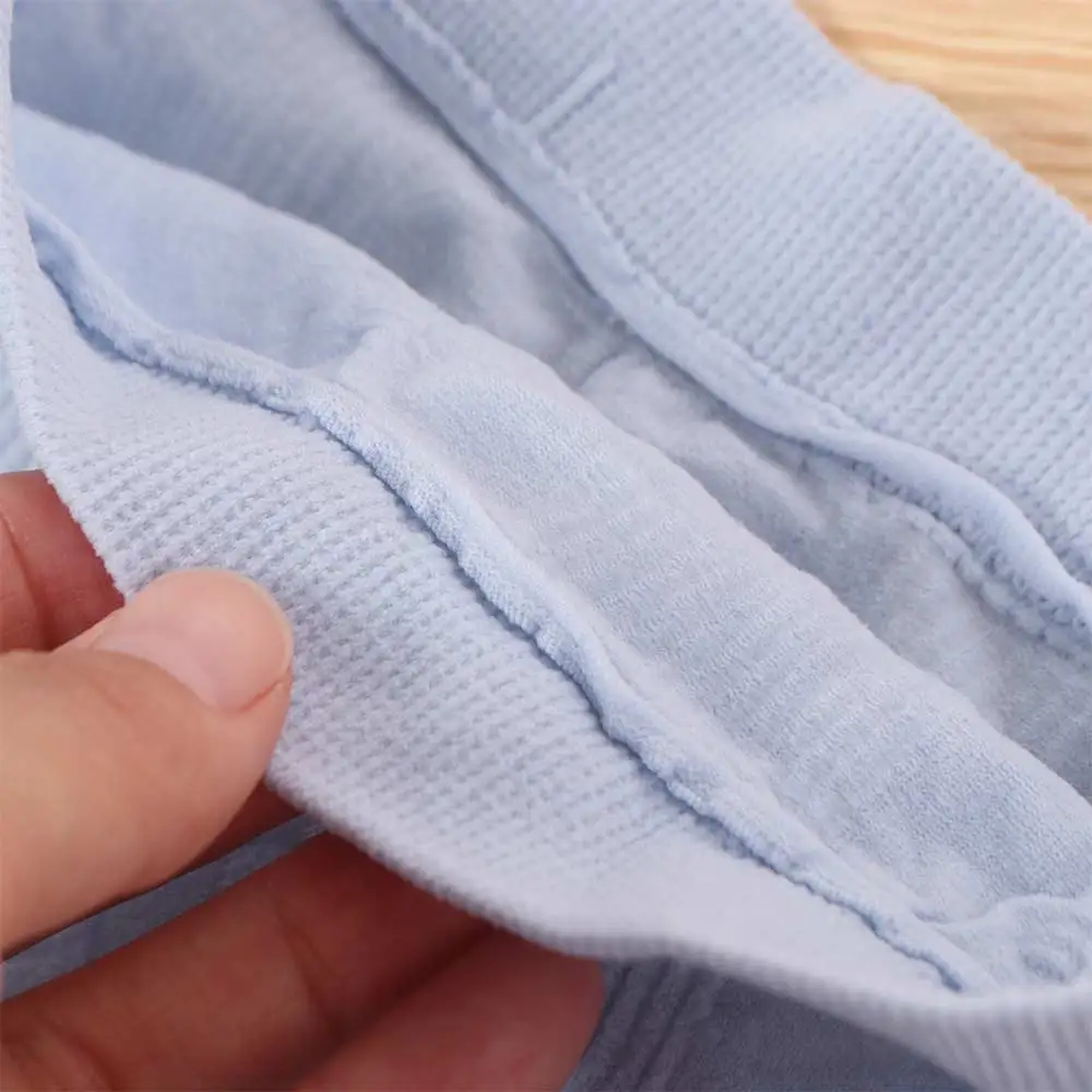 7-teiliges Set aus süßen Damen-Slips mit hoher Taille, Damen-Dessous, Unterwäsche, Rüschen-Slips, einfarbig, bequem, mit Schleife, Damenunterhosen. – Detail 8