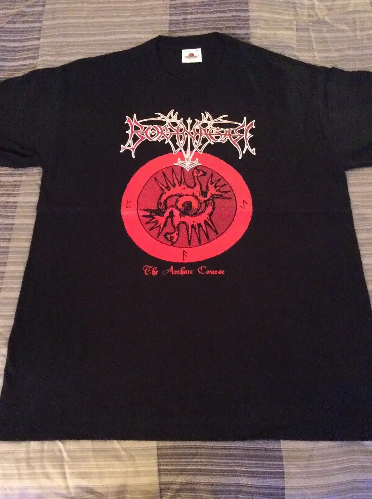 

BORKNAGAR The Archaic Course Shirt XL,Enthroned,Azarath,The Chasm,Urgehal,Ulver