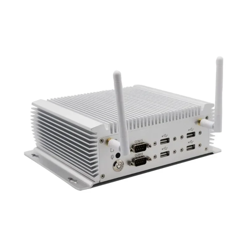 

I5 4200U embedded mini industrial small host I7 dual network multi-serial port 232/485 fanless industrial computer