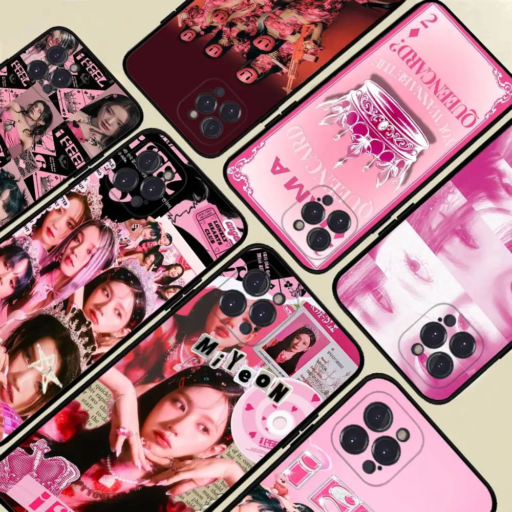 Kpop Group I-Idle Phone Case For IPhone 14 Plus 13 Mini 11 16 15 17 Pro Max Protection Shockproof