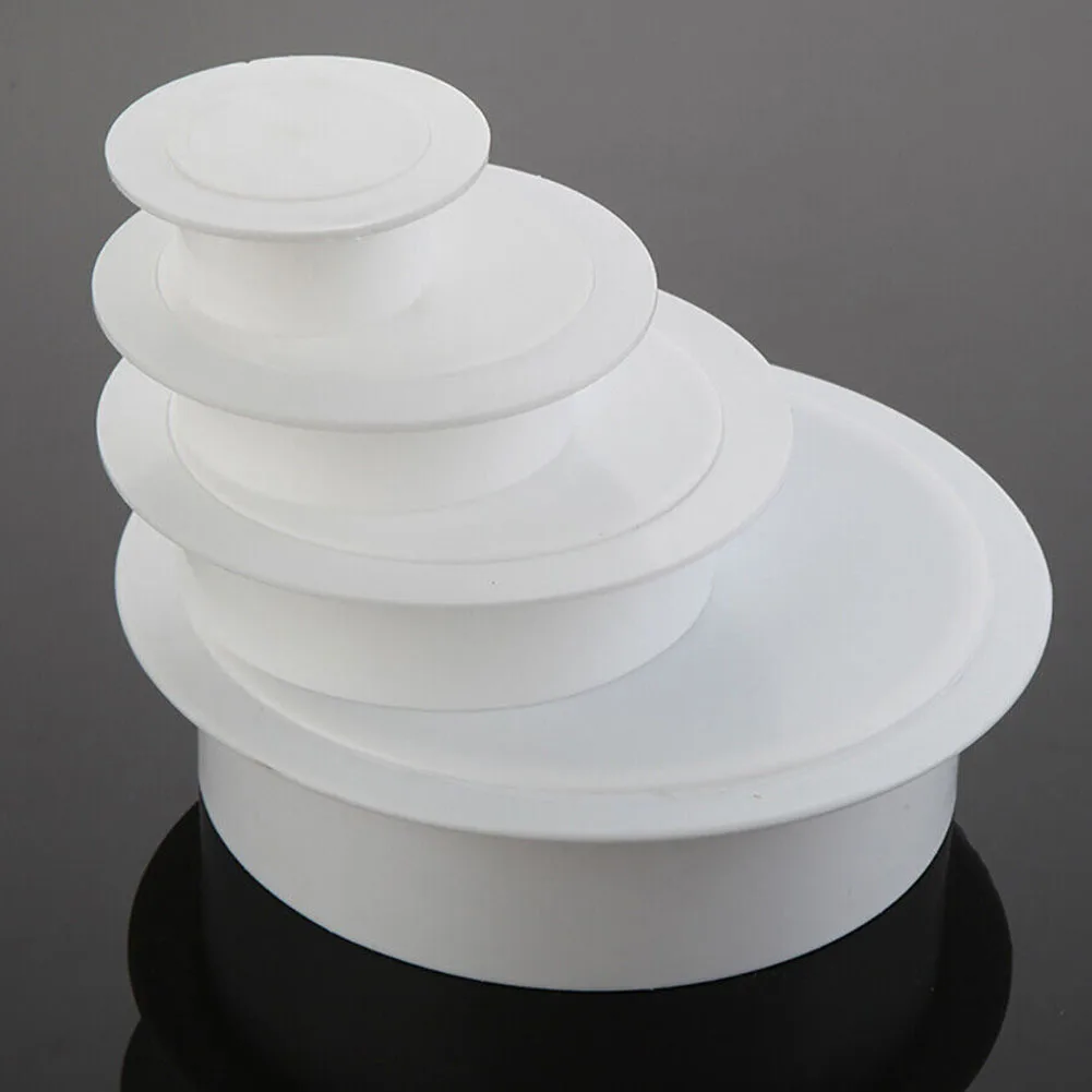 Wall Hole Decorative Cover Plastic Protective Vents Cap Thicken Air-conditioning Hole Plug 40-100mm Pipe Sealing Cover