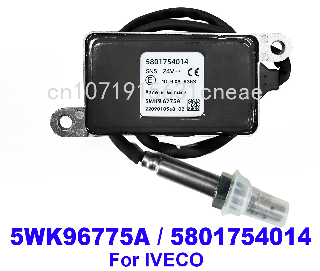 5801754014 5WK96775A 5WK9 6775A 24V Nitrogen Oxygen Sensor 24V For IVECO Trucks Buses Diesel Exhaust Gas Detection Nox Sensor