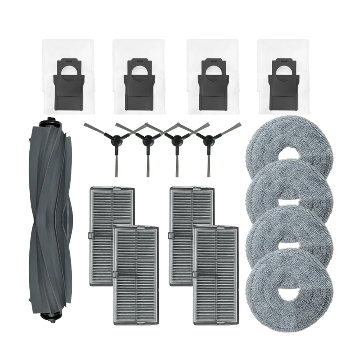 

N98R For Dreame L10s Ultra Gen 2 / L30s Ultra Replacement Parts Accessories Main Side Brush Hepa Filter Mop Cloth Dust Bag
