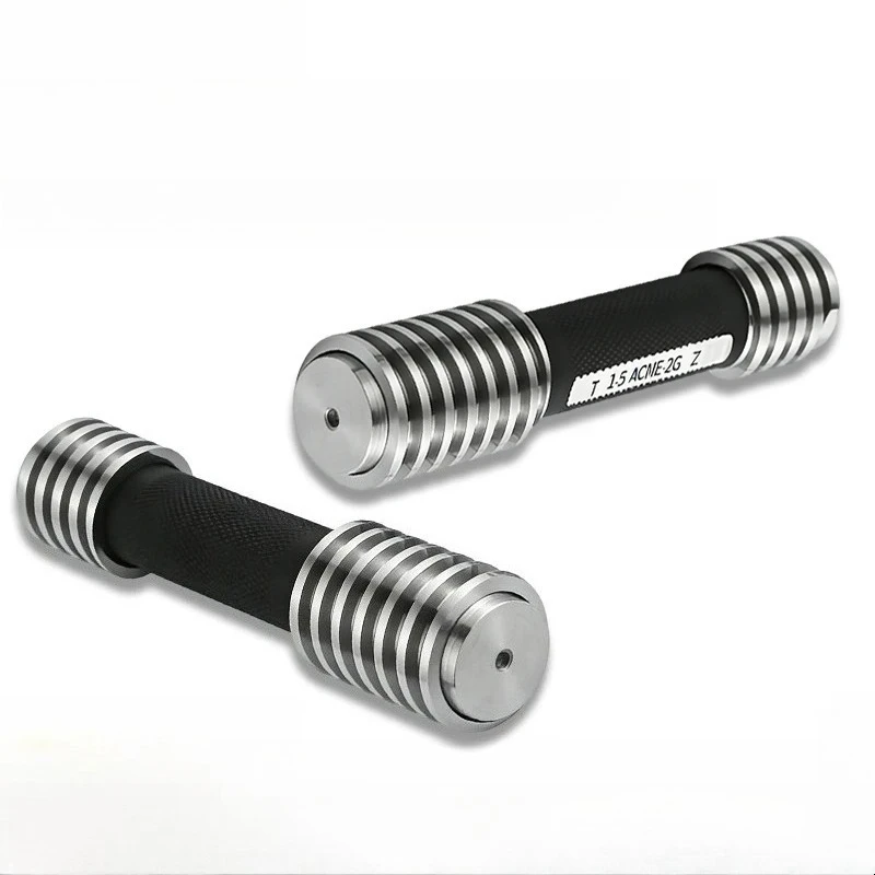 1PCS 2G ACME 1''7/8 2''-- 2''1/8 2''1/4 2''3/8 2''1/2 Trapezoidal Thread Plug Gauge MeasureTool ACME High Quality