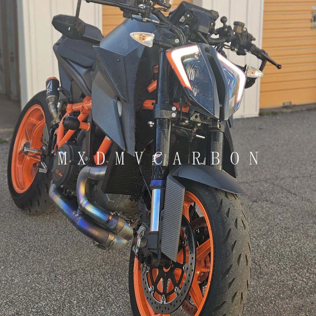 For KTM 1290 Super Duke R EVO RR 2023 2022 2021 2020 Motorcycle 100% 3K Dry Carbon Fiber Fender Side Panels Full Fairing Kits