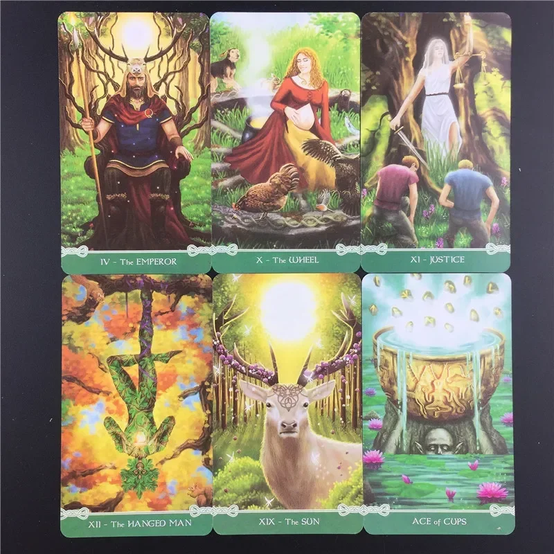 Universal Celtic Tarot Full English Guidance Divination Fate Oracle Card For Family Party Deck Board Game Card