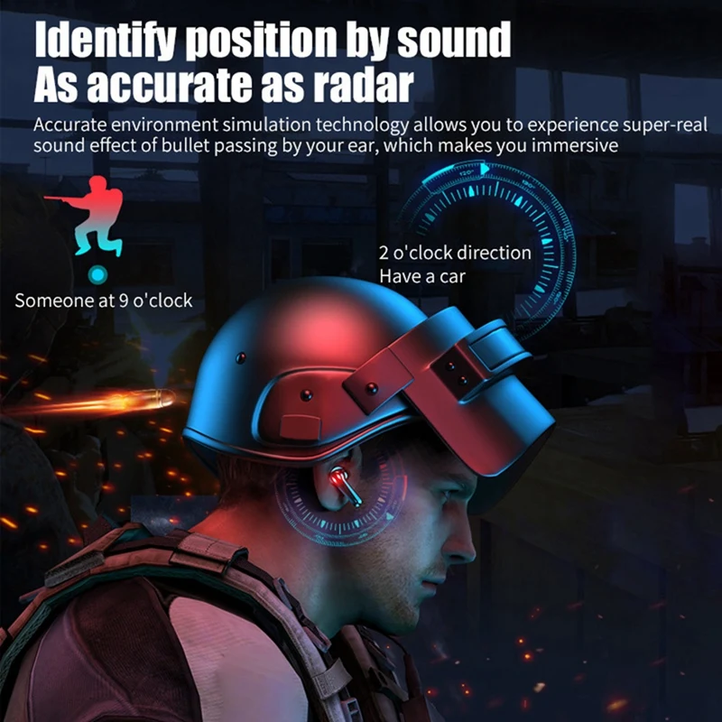 M28 TWS Wireless Bluetooth 5.3 Earphones In-Ear Bluetooth Headphones Stereo Wireless Earphone With Touch Control 1Set