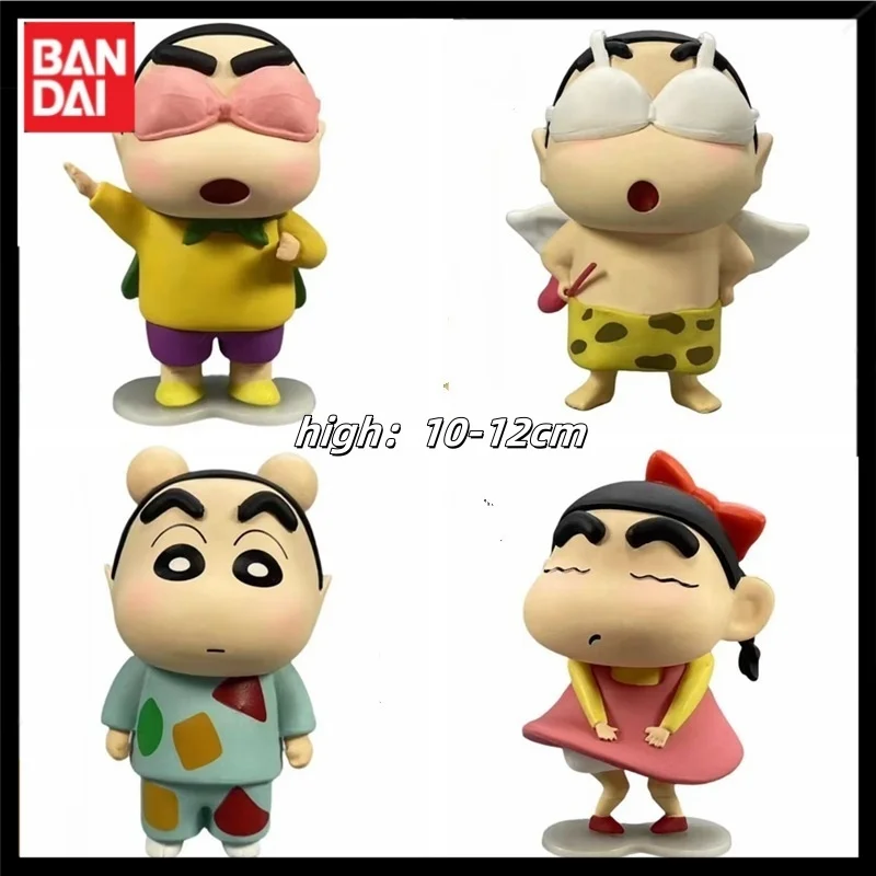 New 10cm Bandai Crayon Shin-Chan Anime Figure Gk Eyeshade Monroe Image Action Model Pvc Office Desktop Ornaments Decoration Toys