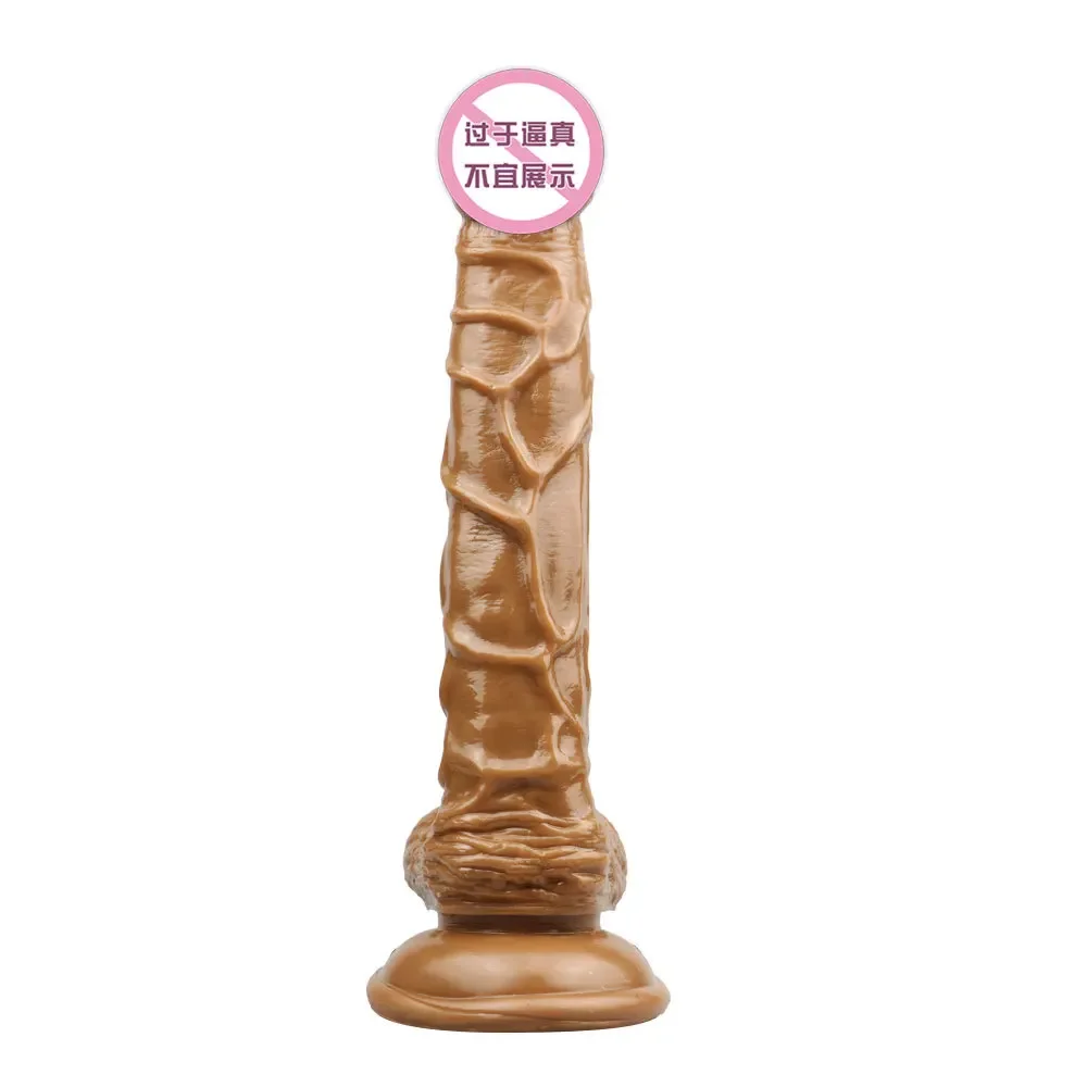 Female Realistic dildo Penis Large Suction Cup Masturbation Appliance Female Masturbator Phallus Adult Sex Toy Products