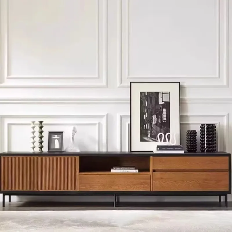 

Дизайнерские креативные подставки для телевизора, легкие роскошные простые деревянные органайзеры, подставки для телевизора, европейская промышленная мебель для телевизора