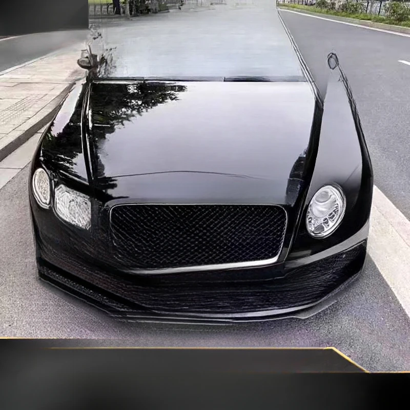For  Bentley Continental GT 2012-2017 Modified Small Surround Carbon Fiber Pair of Side Skirts