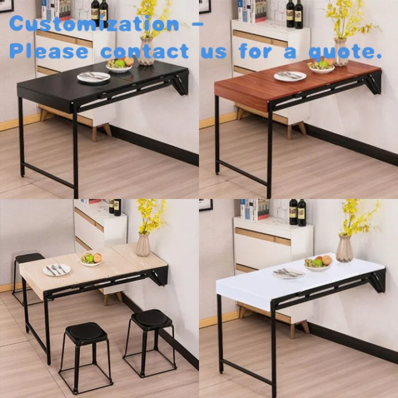

custom.Factory Convertible Wall Mount Table Dining Room Space Saving Hidden Wall Mounted Folding Table