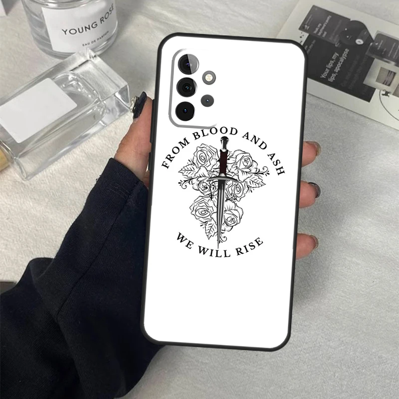 From Blood And Ash Case For Samsung Galaxy A53 A33 A23 A13 A14 A24 A34 A54 A52 A32 A22 A12 A51 A71 A21S Cover