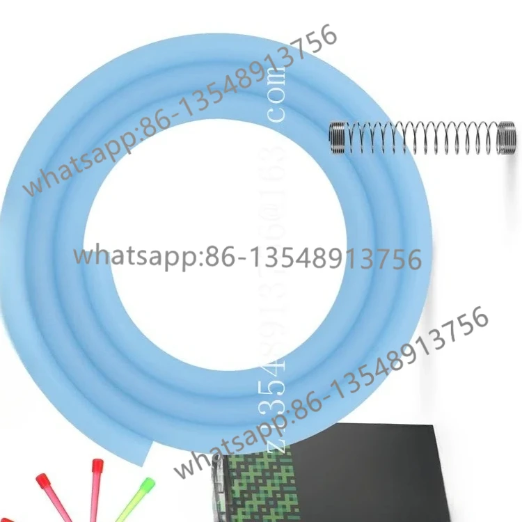 Universal luminous silicone hose for water pipes absorbs light first and then releases light