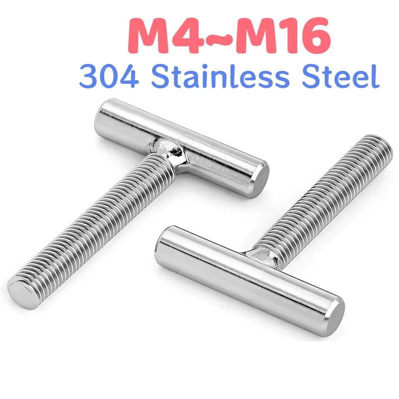 

M4 M5 M6 M8 m10 m12 M14 M16 304 stainless steel cylindrical welding T-Shaped screws type welding screws