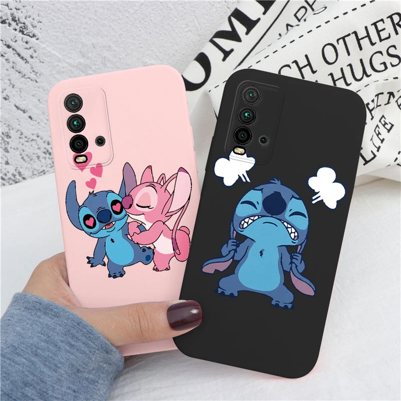 Lilo Stitch Phone Case For Redmi 9T Camera Protect Soft Cover Silicone Cute Cartoon Funda For Redmi 9T 9 T Redmi9T Capa Bumper