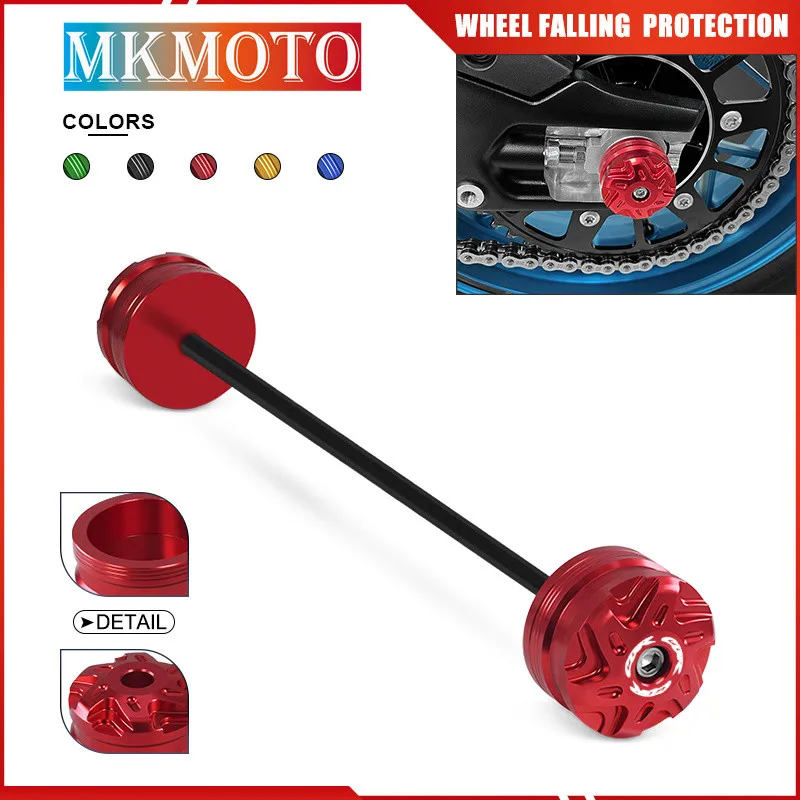 

Motorcycle Fork Axle Crash Sliders For CBR600RR 09-15 CBR1000RR 08-25 CBR650R CBR650F 14-25 Front Rear Wheel Falling Protector