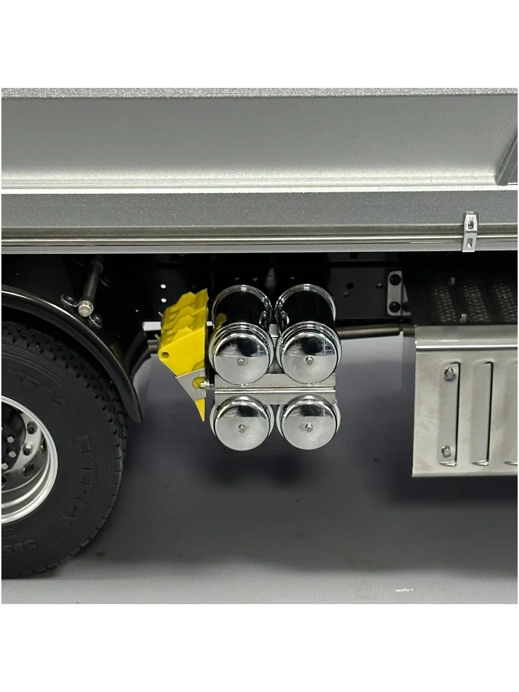 1 Stück Metall-Gastank für 1/14 Tamiya RC Truck Auto für BENZ ACRTOS AROCS 3363 1851 DIY-Teile Spielzeug – Detail 10
