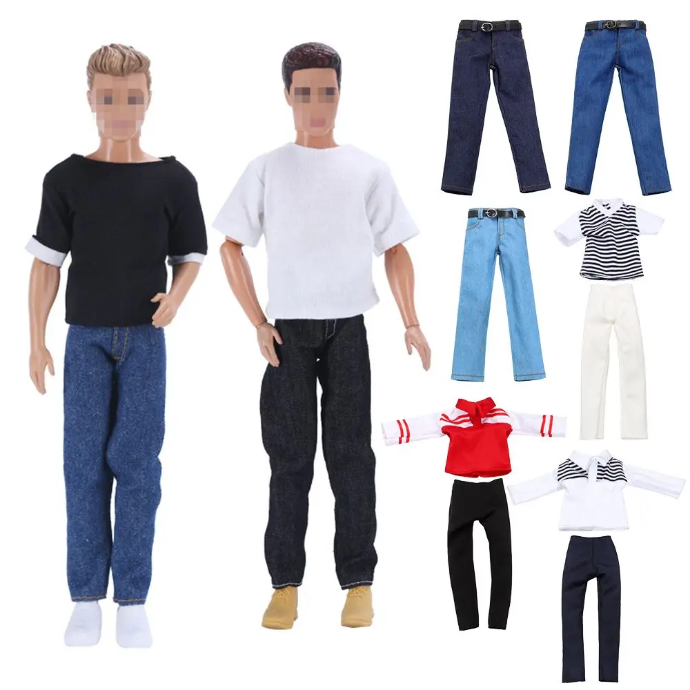 1/6 Doll Clothes Doll Daily Wear Casual Suit Sweatshirt Pants Wedding Party Suit Man Male Doll Clothes for 30cm Doll Accessories