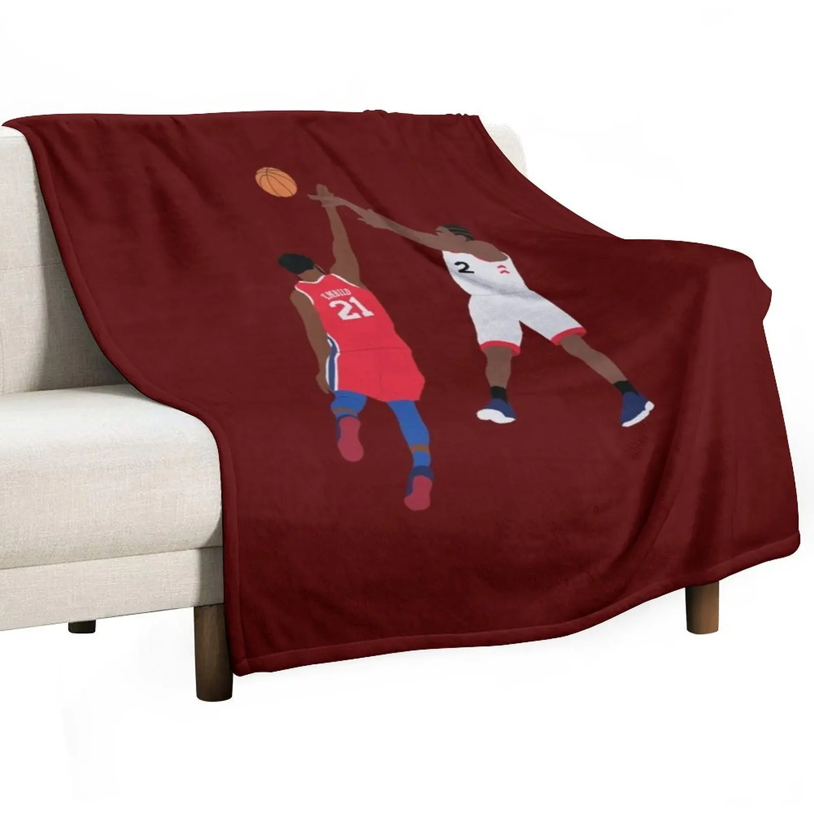 Kawhi Buzzer Beater Throw Blanket Luxury Designer Travel Luxury Bed covers Blankets