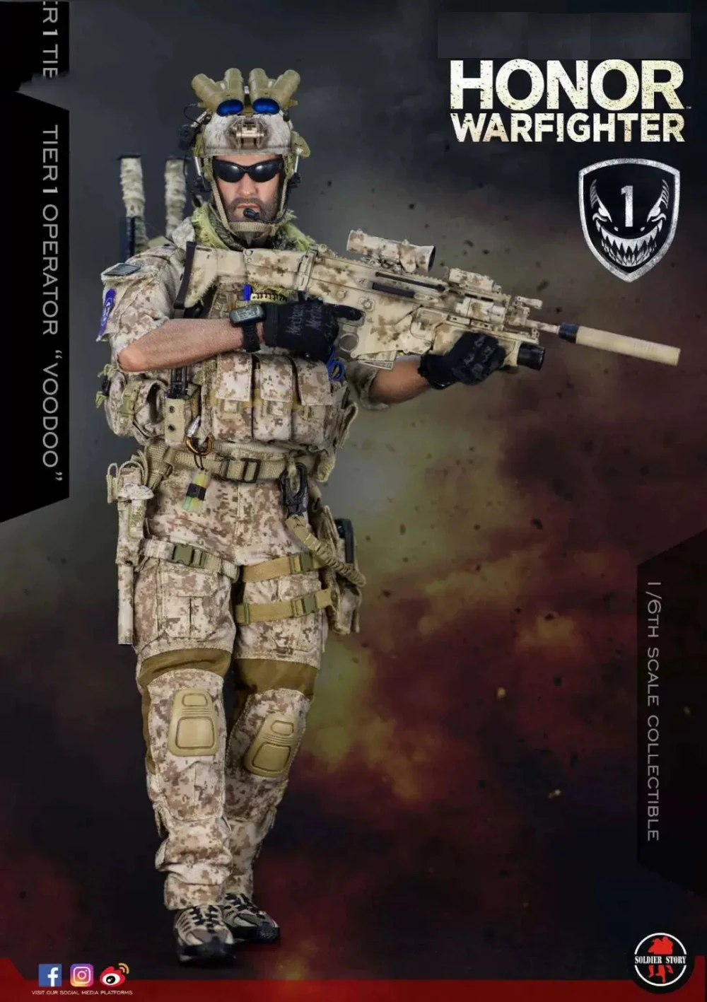 Hot Sales 1/6th SoldierStory SS106 US. Soldier Doll Call Man Action Figure The Duty Honor Full Set About 12
