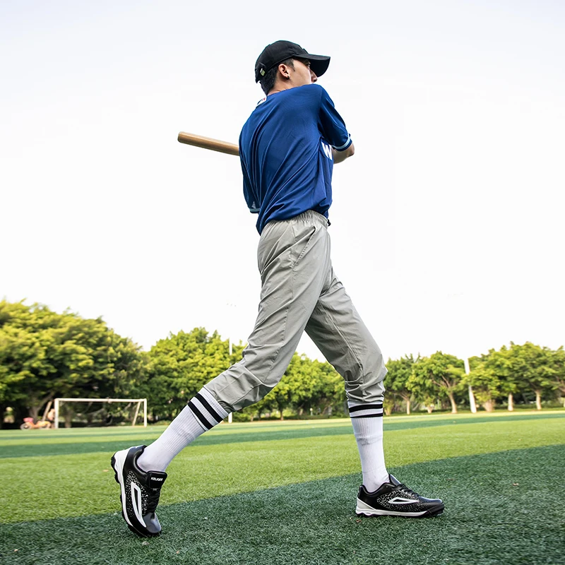 Professional Baseball Shoes for Men Lace Up Non-Slip Mens Gym Sneakers Mesh Breathable Outdoor Sports Shoe For Man