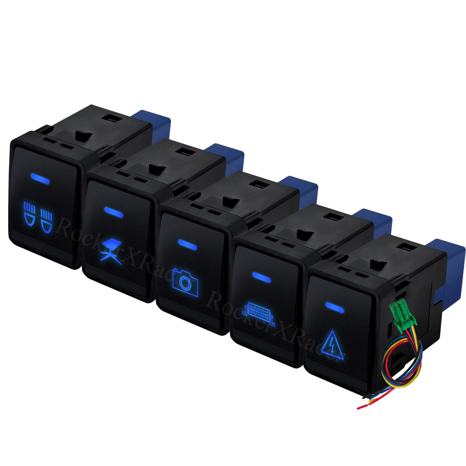 12V Car LED Fog Light Push Switch Garage Momentary Button For Nissan Altima X-Trail T32 Pathfinder Murano NP300 Sentra Kicks
