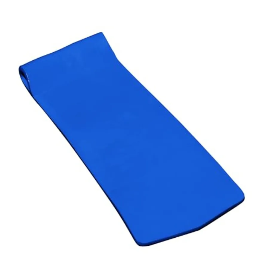 

Blue Portable Floating Swimming Pool Mattress Raft 26 Blue for Outdoor Pool Use Durable PVC Material Lightweight and Comfortabl
