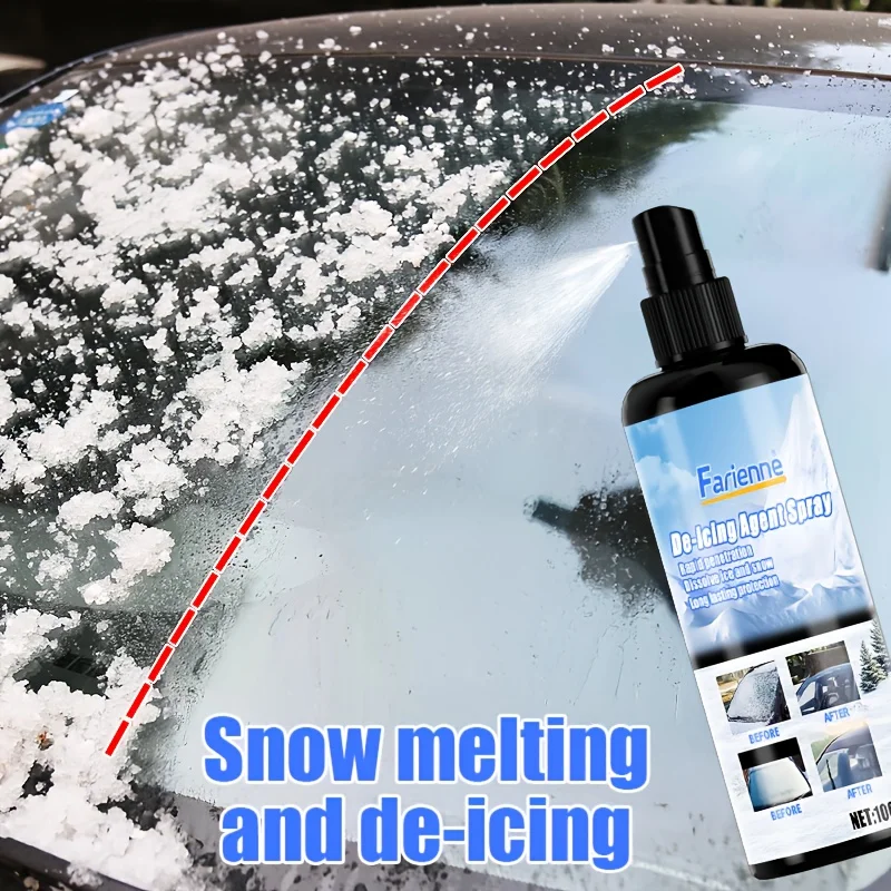 

Спрей для расплава льда, противоизмельчитель окон автомобиля, размораживатель окон холодильника, зимние аксессуары, подходит для лобового стекла автомобиля, дверной замок