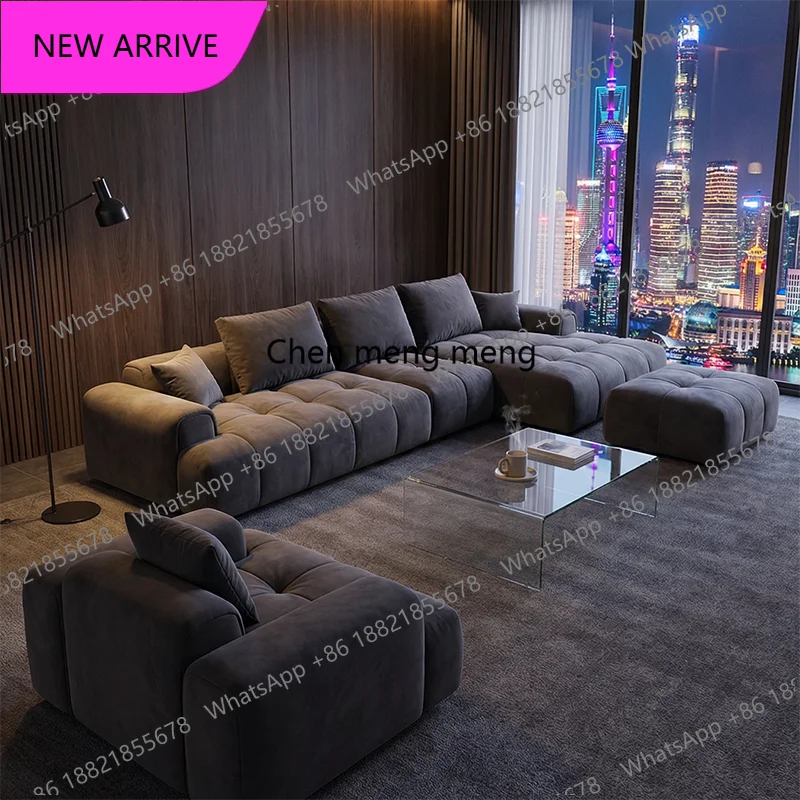 

M183 Designer Luxury Living Room Sofas Floor Puffs Conference Tables Living Room Sofas Lazy Bedroom Modern Muebles