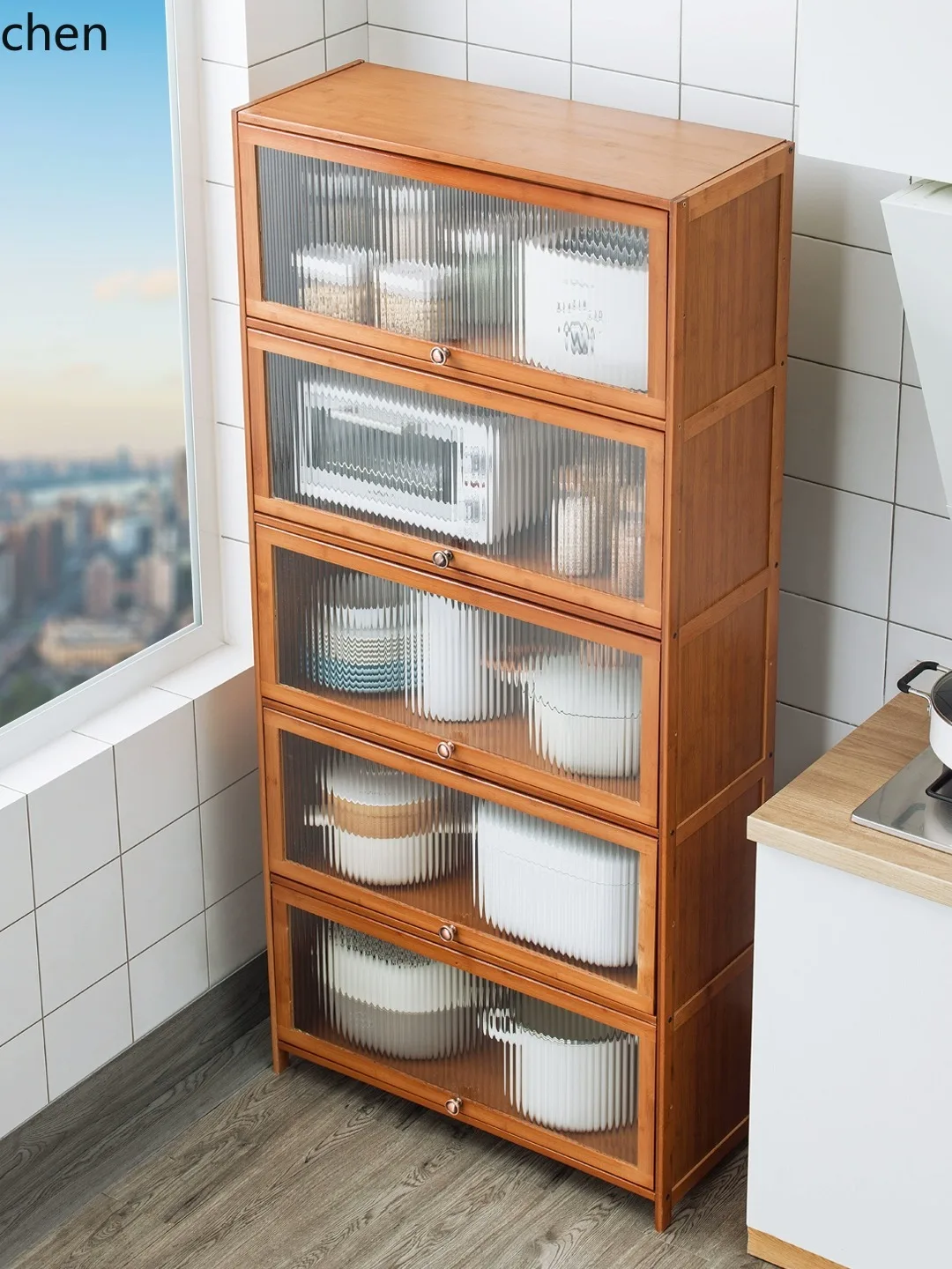 YFY Storage Living Room Wall High Household Locker Storage