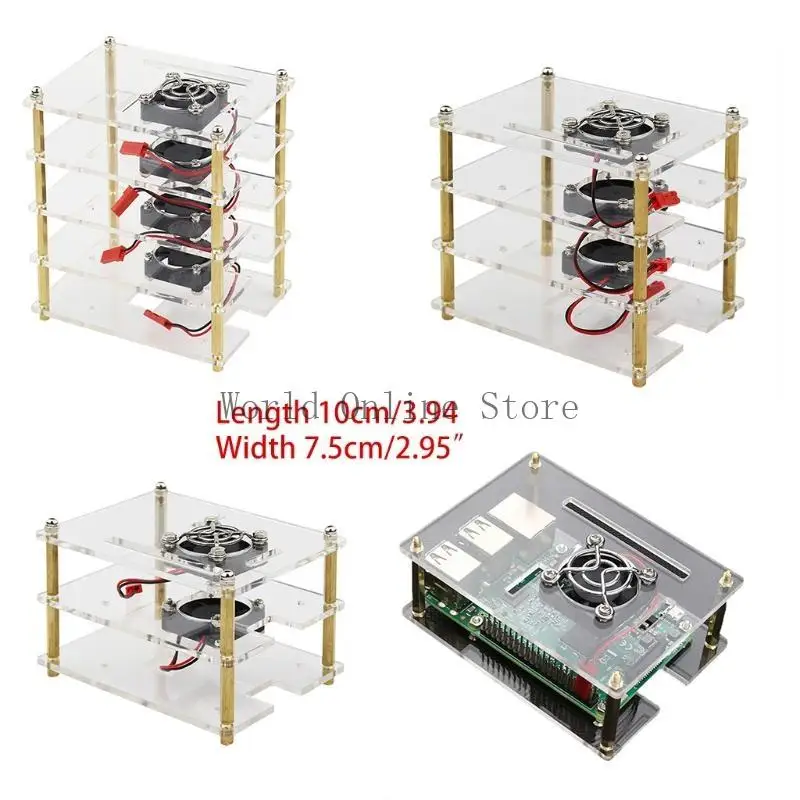 Micro Connecteurs Couche empilable 3 pour le boîtier pour le modèle B B + 4 87HC