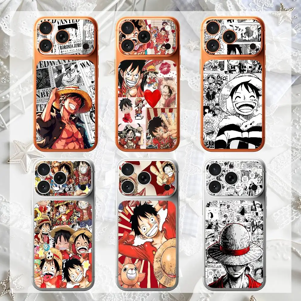 One Piece Luffy für iPhone 17 Pro Pro Max Ganzkörper-Skin-Dekal Max Color Rückseitiger Schutzaufkleber