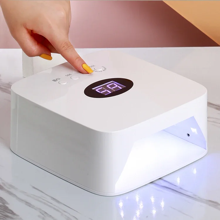 

54W Portable Built-in Battery Rechargeable UV Led Nail Lamp Quick Drying Nail Polish Curing Light