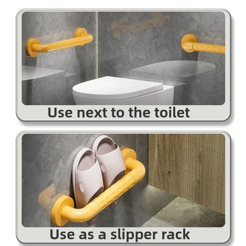 

Excellent Toilet Safety Anti-drop Handrails Bathroom Barrier-free Toilet Anti-skid Railings Toilet Stainless Steel Disabled Elde