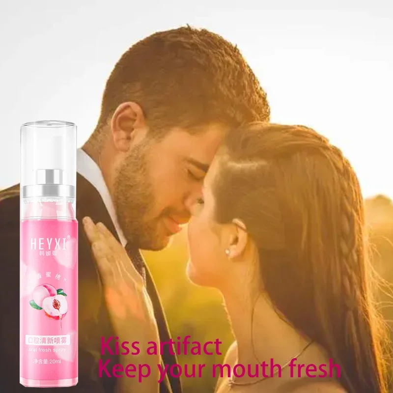 20ml Mouth Spray Breath Freshener Female Breath Agent Fresh Spray Anti Odor